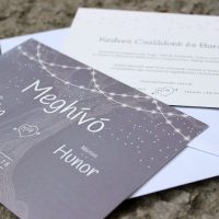 Esküvői meghívó - Kód 04